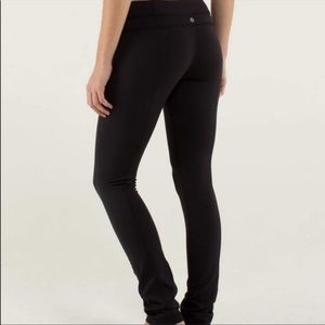 Lululemon wunder under straight leg leggings